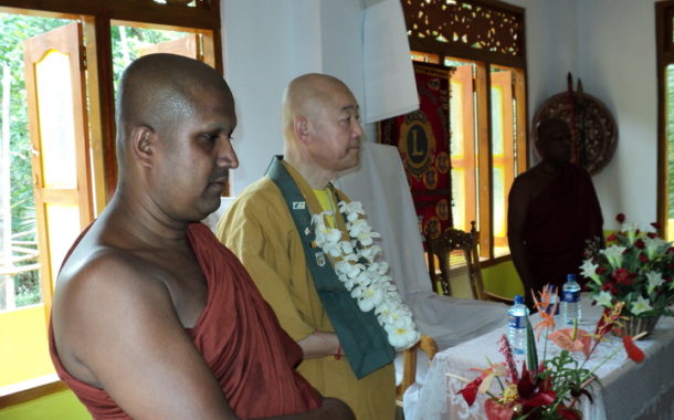 බෝධිරාජ ‍විහාරස්ථානයේ ‍නව ජපන් පෙරපාසලක්