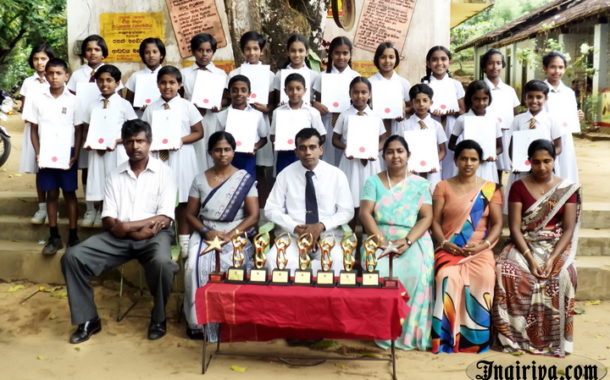 ළමා නාට්‍ය උළෙලේ ඉංග්‍රීසි අංශයේ දෙවන ස්ථානය ඉංගිරියට